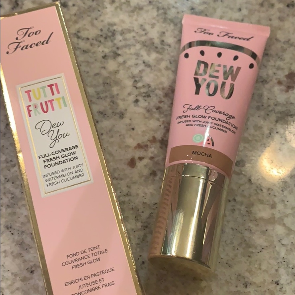 Too Faced Dew You Foundation in Mocha